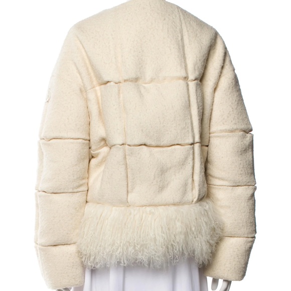 Moncler Gamme Rouge Virgin Wool Down Jacket - Picture 3 of 3